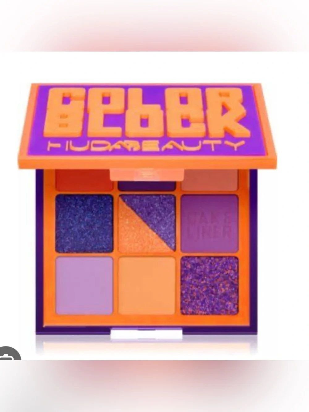 Huda Beauty Color Block Obsessions Eyeshadow Palette - Orange & Purple